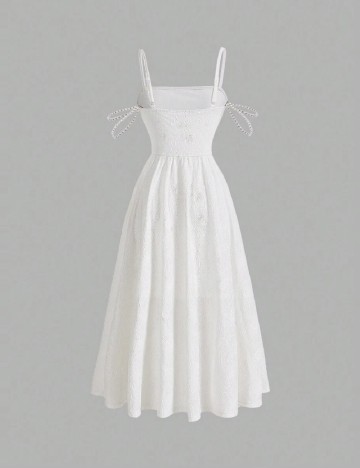 Rochie medie SHEIN, alb