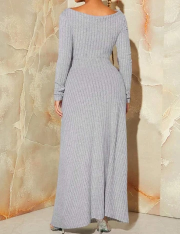 Rochie lunga SHEIN, gri