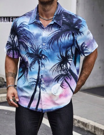 Camasa SHEIN Plus Size Men, mix culori