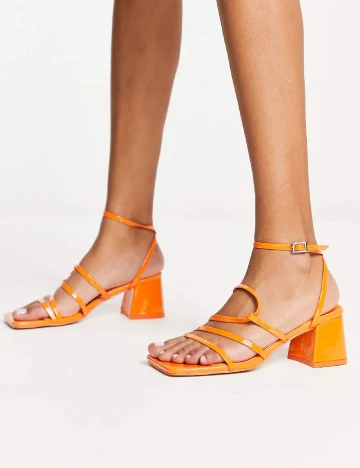 Sandale Public Desire, portocaliu