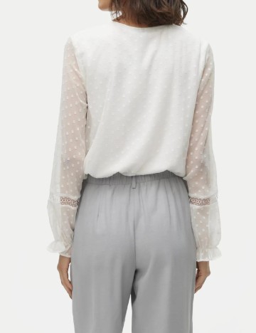 Bluza Vero Moda, alb