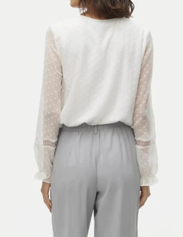 Bluza Vero Moda, alb