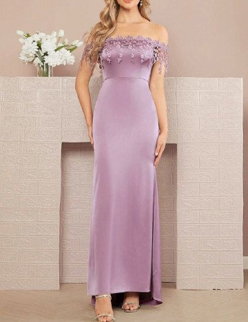 
						Rochie lunga SHEIN, roz