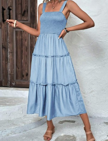 
						Rochie medie SHEIN, albastru