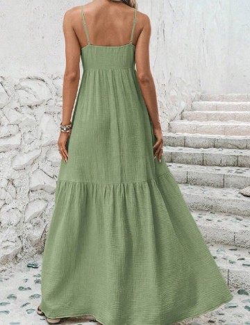 Rochie lunga SHEIN, verde