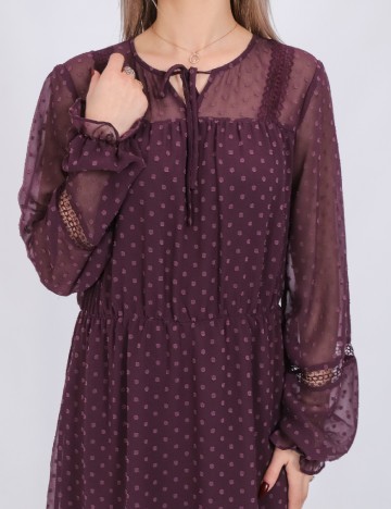 Rochie scurta Vero Moda, mov