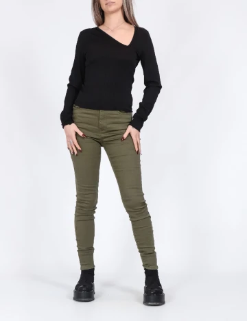 Bluza Pieces, negru