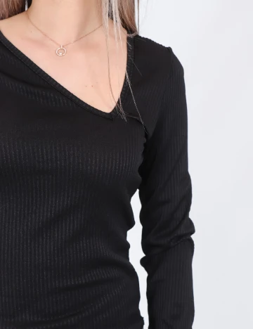 Bluza Pieces, negru