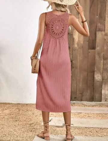 Rochie medie SHEIN, roz