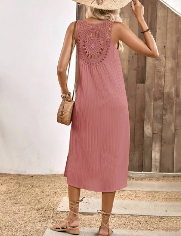 Rochie medie SHEIN, roz