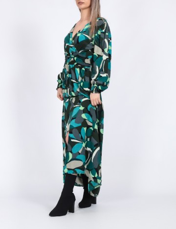 Rochie lunga Vero Moda, verde