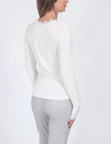 Bluza Vero Moda, alb Alb