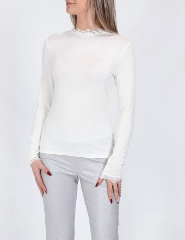 Bluza Vero Moda, alb Alb