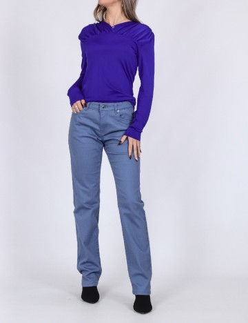 
						Pantaloni Vero Moda, albastru
