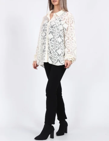 Camasa Pieces, ecru