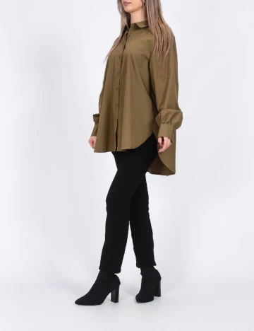 Camasa Vero Moda, kaki