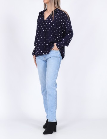 
						Camasa Vero Moda, bleumarin