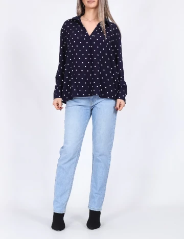 Camasa Vero Moda, bleumarin