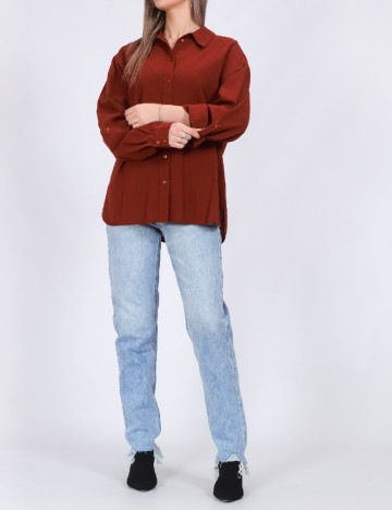 
						Camasa Vero Moda, caramiziu