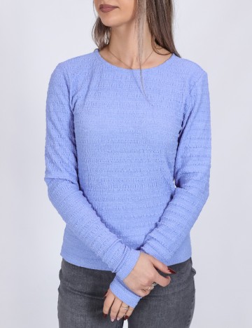 Bluza Pieces, albastru