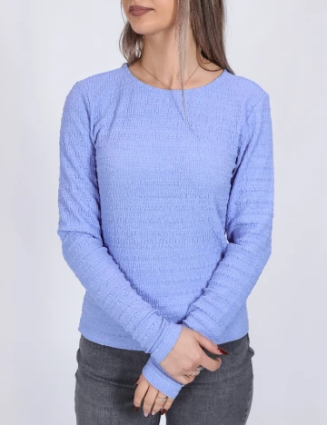 Bluza Pieces, albastru Albastru