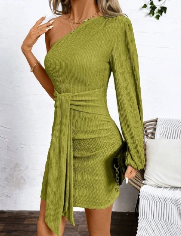 Rochie scurta SHEIN, verde