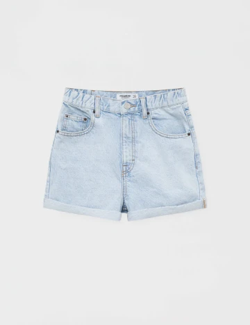 Pantaloni scurti Pull&Bear, albastru