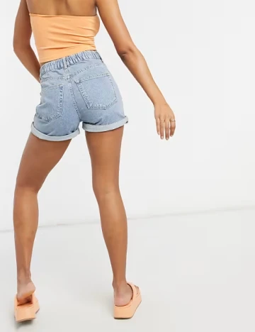 Pantaloni scurti Pull&Bear, albastru