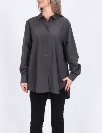 
						Camasa Vero Moda, gri inchis