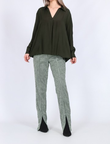 
						Bluza Vero Moda, verde inchis