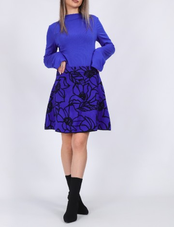 
						Fusta Vero Moda, albastru