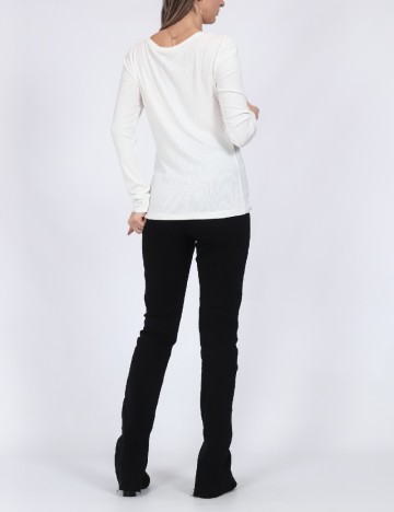 Bluza Vero Moda, ecru