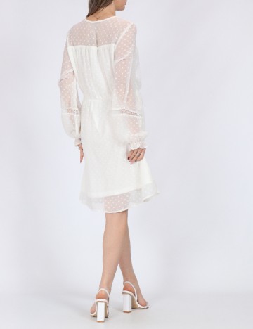 Rochie scurta Vero Moda, alb