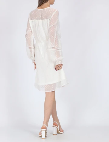 Rochie scurta Vero Moda, alb