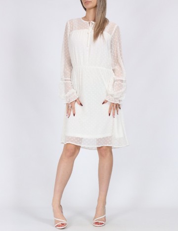 Rochie scurta Vero Moda, alb