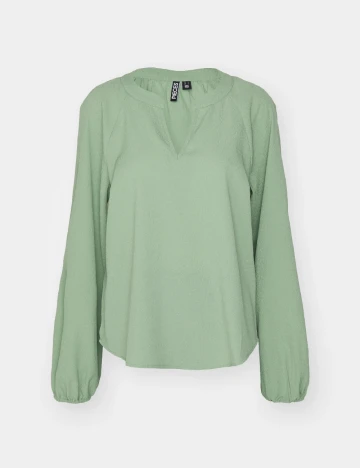 Bluza Pieces, verde