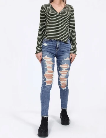Blugi American Eagle, albastru