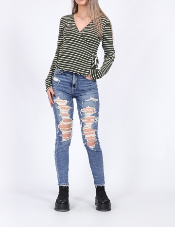 
						Blugi American Eagle, albastru