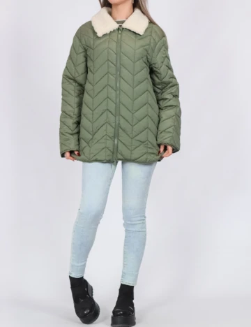 Geaca Pieces, verde