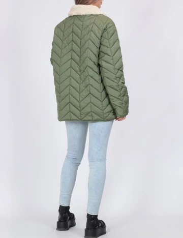 Geaca Pieces, verde