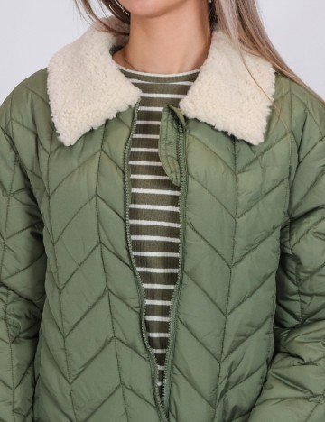 Geaca Pieces, verde