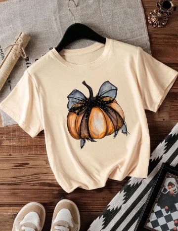 Tricou SHEIN, crem Crem