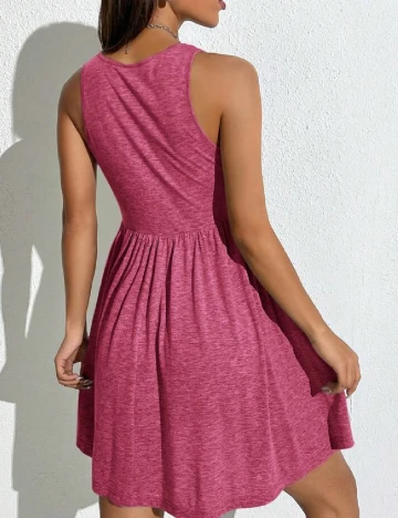 Rochie scurta SHEIN, roz