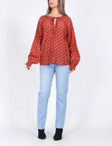 Bluza Vero Moda, caramiziu