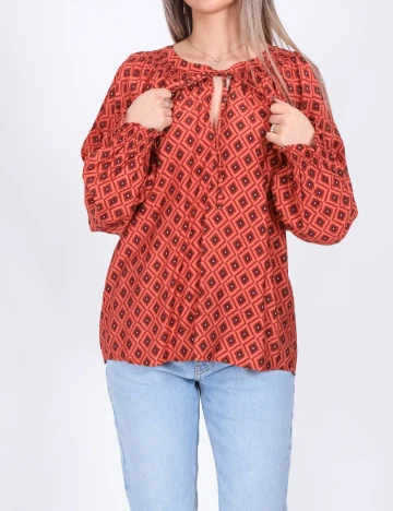Bluza Vero Moda, caramiziu