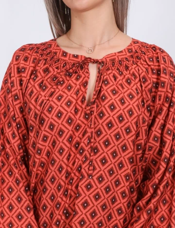 Bluza Vero Moda, caramiziu