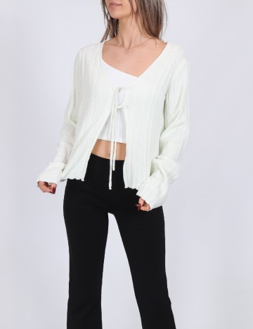 Bluza Pieces, alb