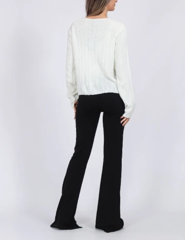 Bluza Pieces, alb Alb