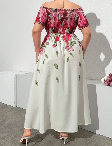 Rochie lunga SHEIN CURVE, mix culori