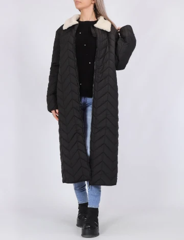 Geaca Pieces, negru